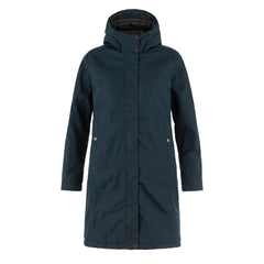 Fjallraven Womens Kiruna Hydratic Padded Parka Dark Navy