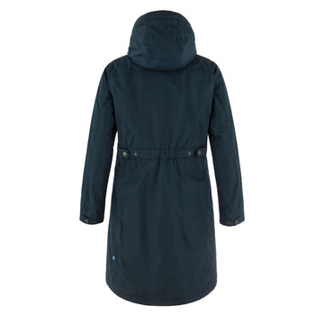 Fjallraven Womens Kiruna Hydratic Padded Parka Dark Navy