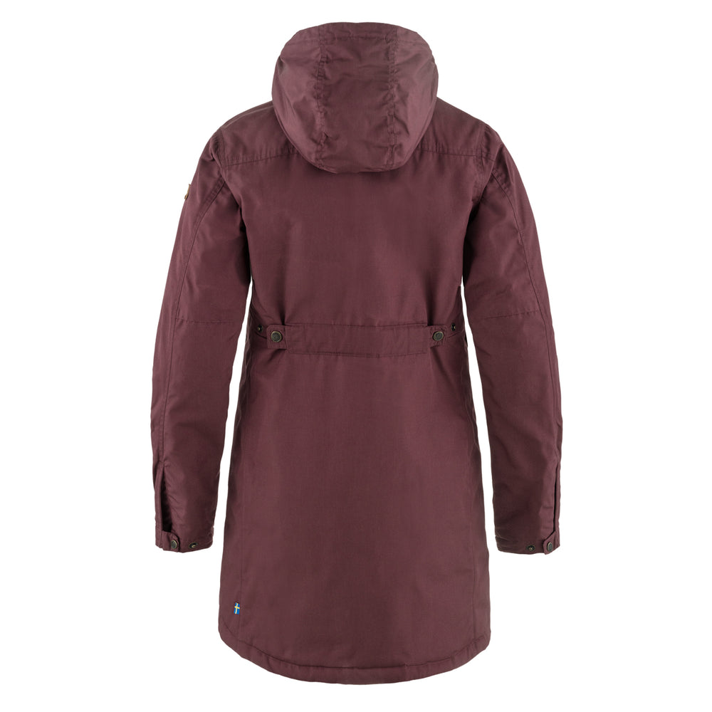 Fjallraven Womens Kiruna Padded Parka Port - Parasol Store