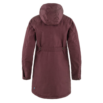 Fjallraven Womens Kiruna Padded Parka Port - Parasol Store