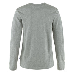 Fjallraven Womens LS 1960 Logo T-Shirt Grey Melange