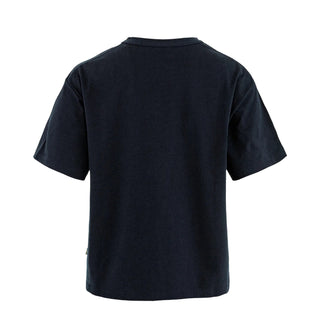 Fjallraven Womens Logo Pocket T-Shirt Dark Navy