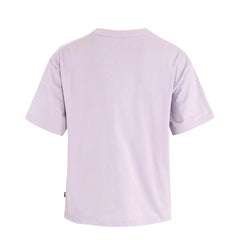 Fjallraven Womens Logo Pocket T-Shirt Lavender Mist - Parasol Store