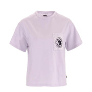 Fjallraven Womens Logo Pocket T-Shirt Lavender Mist