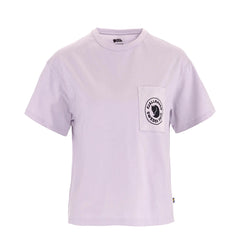 Fjallraven Womens Logo Pocket T-Shirt Lavender Mist - Parasol Store