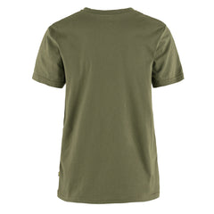 Fjallraven Womens Logo T-Shirt Green - Parasol Store