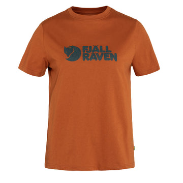Fjallraven Womens Logo T-Shirt Terracotta Brown Fjallraven