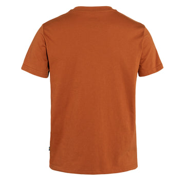 Fjallraven Womens Logo T-Shirt Terracotta Brown Fjallraven