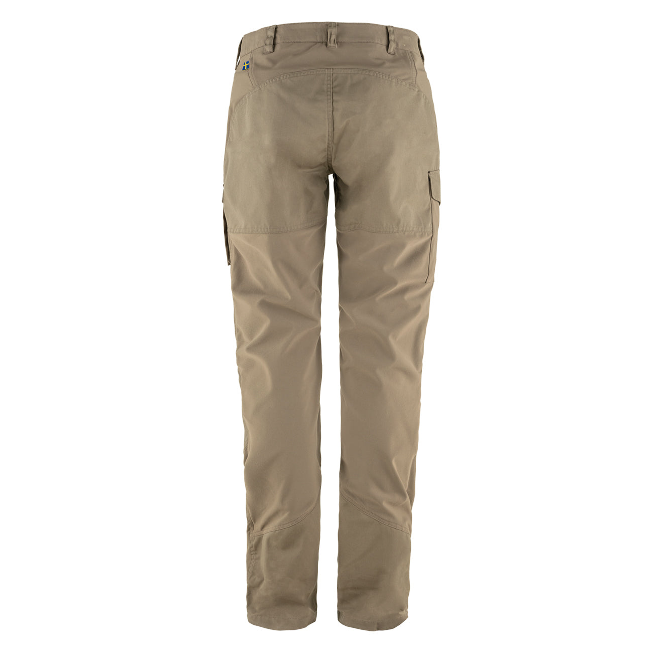 Fjallraven Womens Nikka Curved Trousers Suede Brown - Parasol Store