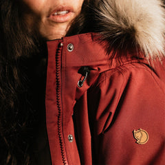 Fjallraven Womens Nuuk Lite Parka Black - Parasol Store