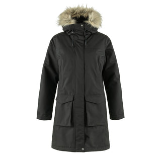 Fjallraven Womens Nuuk Lite Parka Black - Parasol Store