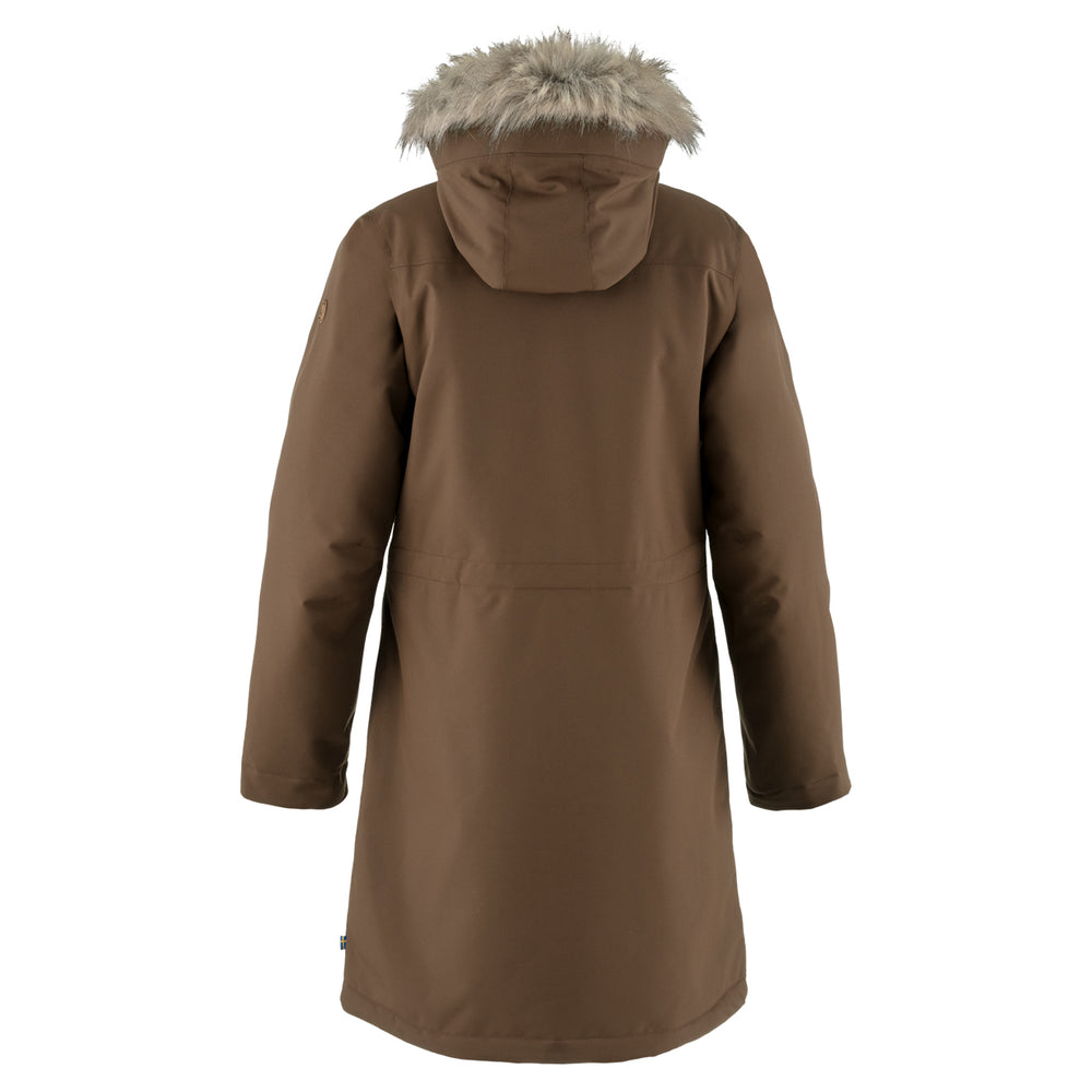 Fjallraven Womens Nuuk Lite Parka Dark Oak - Parasol Store