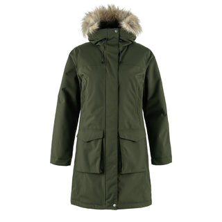 Fjallraven Womens Nuuk Lite Parka Deep Forest - Parasol Store