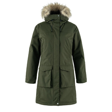 Fjallraven Womens Nuuk Lite Parka Deep Forest - Parasol Store