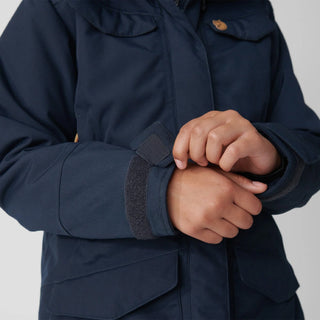 Fjallraven Womens Nuuk Parka Dark Navy - Parasol Store