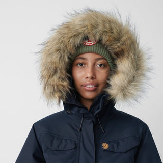 Fjallraven Womens Nuuk Parka Dark Navy - Parasol Store