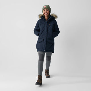Fjallraven Womens Nuuk Parka Dark Navy - Parasol Store