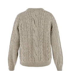 Fjallraven Womens Ovik Cable Knit Fog