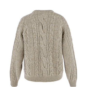 Fjallraven Womens Ovik Cable Knit Fog