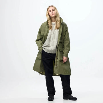 Fjallraven Womens Ovik Cable Knit Fog