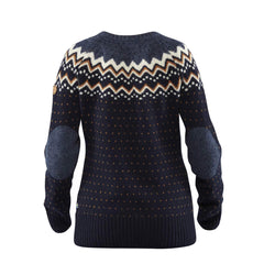 Fjallraven Womens Ovik Knit Sweater Dark Navy - Parasol Store