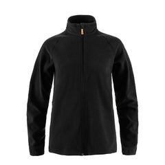 Fjallraven Womens Ovik Lite Fleece Jacket Black - Parasol Store