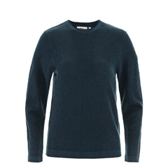 Fjallraven Womens Ovik Lite Knit Sweater Dark Navy - Parasol Store