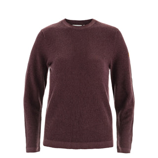 Fjallraven Womens Ovik Lite Knit Sweater Port - Parasol Store