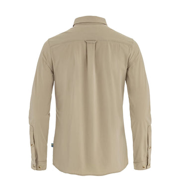 Fjallraven Womens Ovik Lite Shirt LS T-shirt Fossil