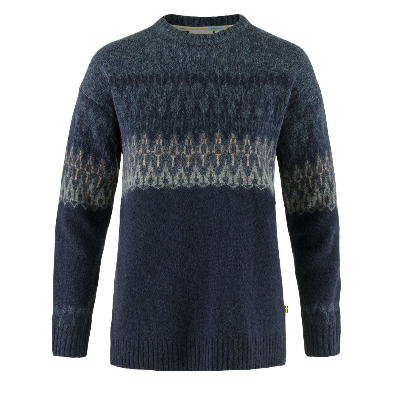 Ovik Fjallraven Womens Ovik Path Knit Dark Navy / Navy | Parasol Store