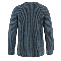 Fjallraven Womens Ovik Rib Sweater Navy - Parasol Store