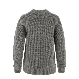 Fjallraven Womens Ovik Waffle Knit Grey - Parasol Store
