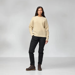 Fjallraven Womens Ovik Waffle Knit Navy - Parasol Store