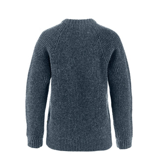 Fjallraven Womens Ovik Waffle Knit Navy - Parasol Store