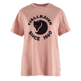 Fjallraven Womens Relaxed T-shirt Chalk Rose - Parasol Store