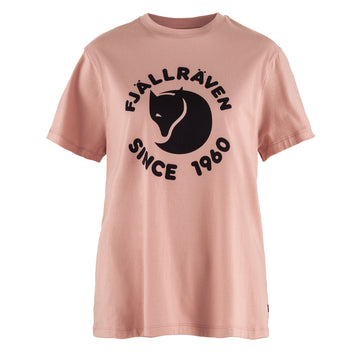 Fjallraven Womens Relaxed T-shirt Chalk Rose - Parasol Store
