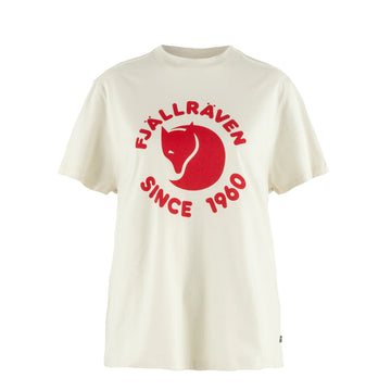 Fjallraven Womens Relaxed T-shirt Chalk White - Parasol Store