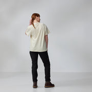 Fjallraven Womens Relaxed T-shirt Chalk White - Parasol Store