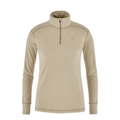 Fjallraven Womens Skare Half Zip Microfleece Fossil