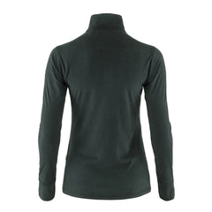 Fjallraven Womens Skare Microfleece Half Zip Black - Parasol Store