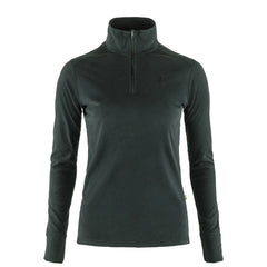 Fjallraven Womens Skare Microfleece Half Zip Black - Parasol Store