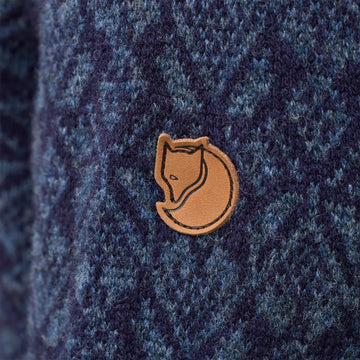 Fjallraven Womens Snow Round Neck Sweater Port - Parasol Store