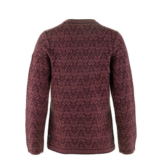 Fjallraven Womens Snow Round Neck Sweater Port - Parasol Store