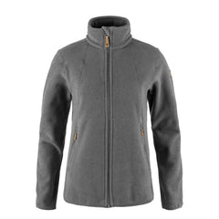 Fjallraven Womens Stina Fleece Dark Grey - Parasol Store