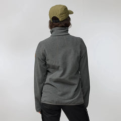 Fjallraven Womens Stina Fleece Dark Grey - Parasol Store