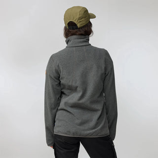 Fjallraven Womens Stina Fleece Dark Grey - Parasol Store
