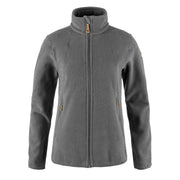 Fjallraven Womens Stina Fleece Dark Grey - Parasol Store