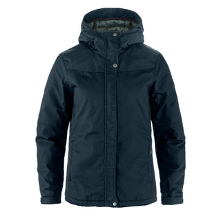 Fjallraven Womens Stina Padded Jacket Dark Navy - Parasol Store