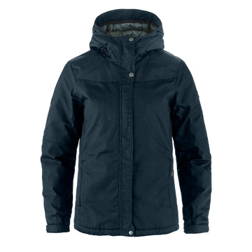 Fjallraven Womens Stina Padded Jacket Dark Navy - Parasol Store