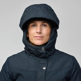 Fjallraven Womens Stina Padded Jacket Dark Navy - Parasol Store